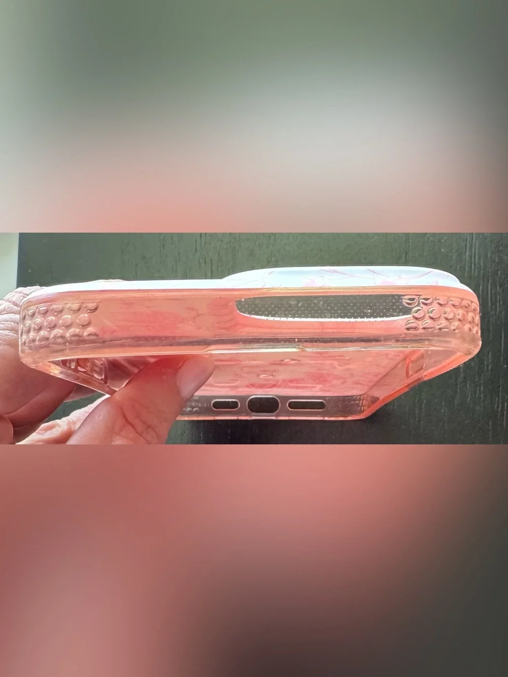 Loopy Case Pink Toile-iPhone 15 Pro Max